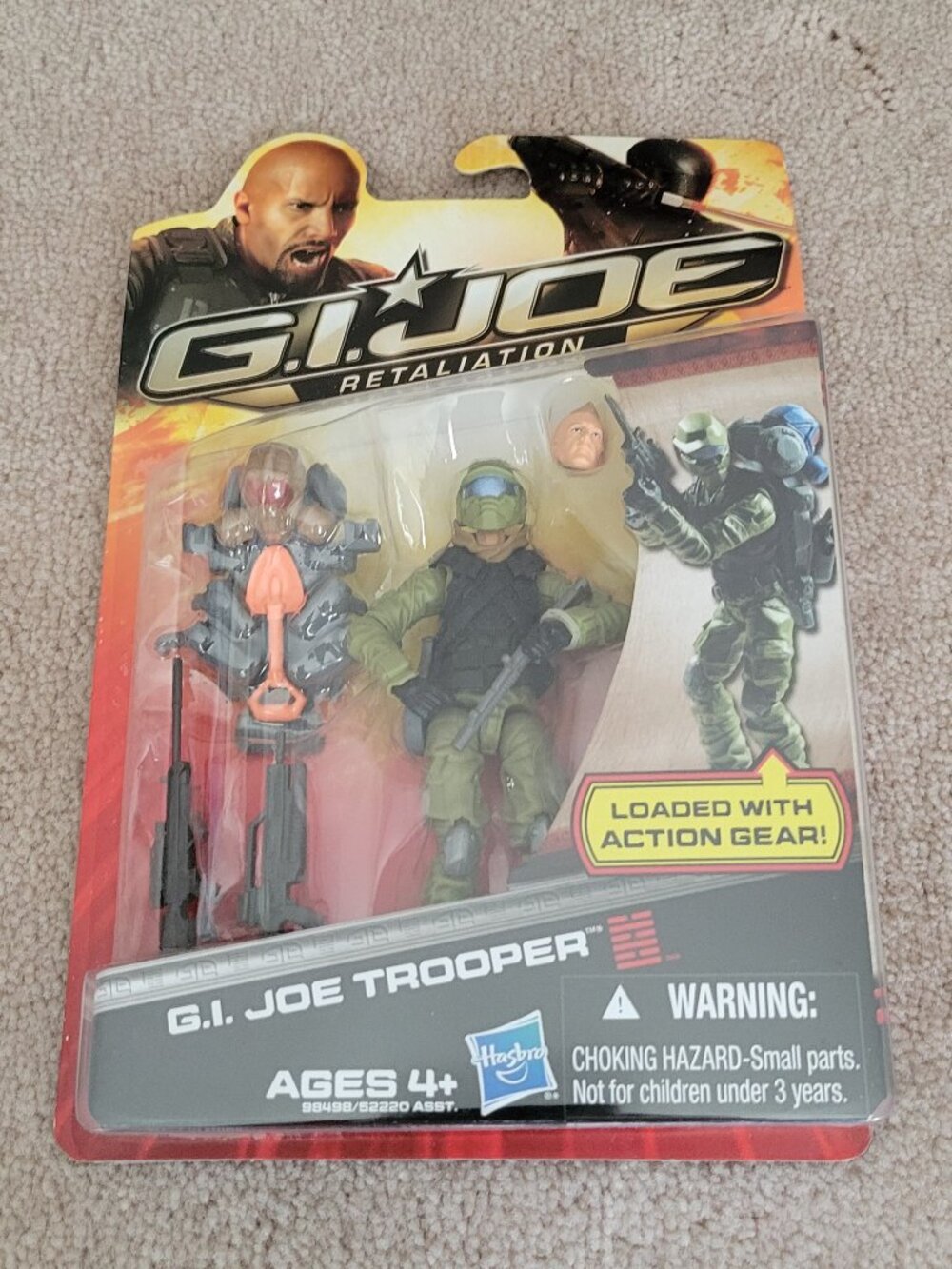 G.I. Joe Retaliation Trooper GI Joe Vintage Hasbro 2011 NWT